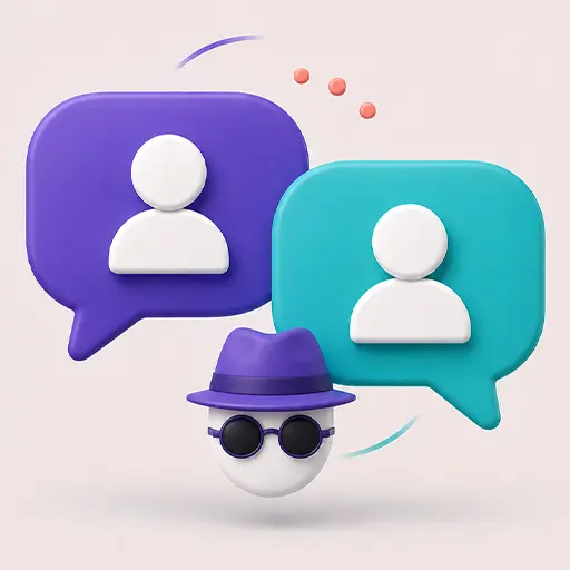 پیشرفته‌ترین سیستم پیام ناشناس | چت ناشناس آنلاین و گفت‌وگوی ناشناس ابزارستان